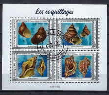 Animaux Coquillages Djibouti 2021 (397) Yvert N° 3377 à 3380 Oblitérés Used - Conchas