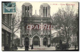 CPA Nice Eglise Dame - Monumentos, Edificios