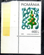 ROMANIA 2000 CHRISTMAS NOEL WEIHNACHTEN NAVIDAD 4400 L MNH - Unused Stamps