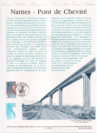 - Document Premier Jour LE PONT DE CHEVIRÉ - NANTES 27.4.1991 - - Bridges