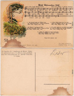 Blüh Schwarzbeer Blüh! Liedkarte Anton Günther Gottesgab Erzgebirge 1908 - Musica