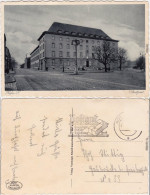 Ansichtskarte Hof (Saale) Straßenpartie An Der Stadtpost 1932 - Hof