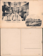 Hamburg 2 Bild: Restaurant Siechen - Innen Und Jungfernstieg  1911 - Autres & Non Classés