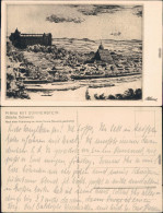 Ansichtskarte Pirna Schloss Sonnenstein - Radierung Von Artuhr Henne 1939 - Pirna