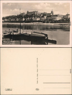 Ansichtskarte Pirna Anlegestelle Und Stadt 1932  - Pirna