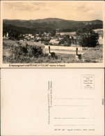 Ansichtskarte Hinterhermsdorf-Sebnitz Panorama-Ansicht 1955 - Hinterhermsdorf
