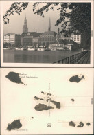 Ansichtskarte Hamburg Alster Und Jungfernstieg 1943 - Autres & Non Classés