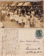 Löbau Festumzug Privatfoto Ansichtkarte 1914 - Loebau