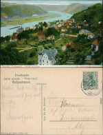 Ansichtskarte Wehlen Blick über Die Stadt - Villen 1915  - Wehlen