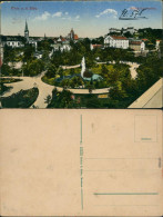 Ansichtskarte Pirna Parkpartie Und Stadt 1918  - Pirna