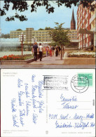 Frankfurt (Oder) Karl-Marx-Straße Mit Wasserspiel Und Blick Zur Kirche G1982 - Frankfurt A. D. Oder