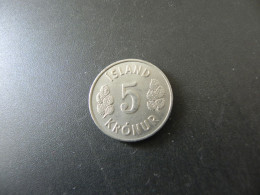 Iceland 5 Kornur 1969 - IJsland