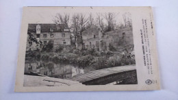 Carte Postale Ancienne ( CC1 )  De Vic Sur Aisne  , Le Petit Moulin Brule ( Cornée ) - Vic Sur Aisne