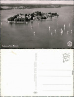 Ansichtskarte Chiemsee Luftbild - Fraueninsel - Chiemsee 1964 - Chiemgauer Alpen