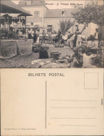 Postcard São Vicente (Kap Verde) Mercado/Markttreiben 1915 - Capo Verde