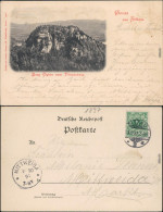 Oybin Berg Oybin Mit Berggasthof Oybin Und Burg/Klosterruine 1897 - Oybin