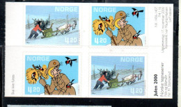 NORWAY NORGE NORVEGIA NORVEGE 2000 CHRISTMAS NATALE NOEL WEIHNACHTEN NAVIDAD FROM BOOKLET BLOCK MNH - Cuadernillos