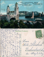 Ansichtskarte Köln Coellen | Cöln Hohenzollernbrücke 1926 - Koeln