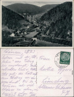 Ansichtskarte Triberg Im Schwarzwald Panorama-Ansicht - Blick Vom Hohnen 1938  - Triberg