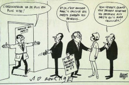 ► Coupure De Presse  Quotidien Le Figaro Jacques Faisant 1983  Service Des Impots Ordinateur - 1950 - Heute