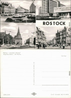 Rostock Rathaus, InterHotel Warnow, Kröpeliner Straße, Steintor 1977 - Rostock