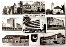 Langenhagen, Walsroder Str., Mittelschule, 9 Ansichten, Ca. 1975 - Hannover