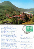 Ansichtskarte Königstein (Sächsische Schweiz) Panorama-Ansicht 1975 - Königstein (Sächs. Schw.)