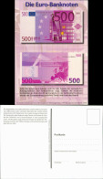 Ansichtskarte  Geldscheine Vorderseite Rückseite Der 500 EURO Banknote 2000 - Contemporanea (a Partire Dal 1950)