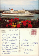 Ansichtskarte Hamburg Hafen MS EUROPA LUXUSLINER Schiff 1986 - Autres & Non Classés