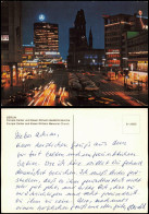 Charlottenburg-Berlin Kurfürstendamm Europa Center Bei Nacht Leuchtreklame 1985 - Charlottenburg