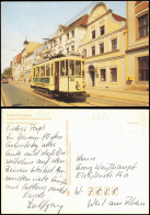 Ansichtskarte Cottbus Altmarkt Historische Straßenbahn 1989 - Cottbus