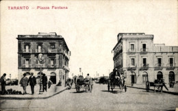 CPA Tarent Taranto Puglia, Piazza Fontana - Andere & Zonder Classificatie