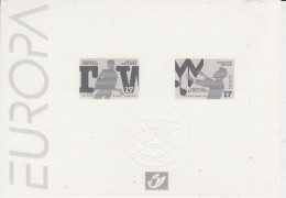 Europa Cept 1998 Belgium Black & White M/s  Unused (ZW165) - 1998