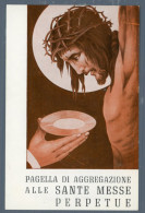 °°° Santino N. 9052 - Pagella Di Aggregazione °°° - Religion & Esotérisme