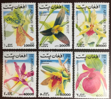 Afghanistan 1999 Orchids Flowers MNH - Orchideeën