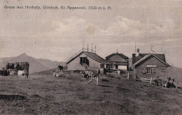 GRUSS AUS HOCHALP - URNÄSCH KT. APPENZELL - CARTOLINA FP SPEDITA NEL 1943 - Urnäsch