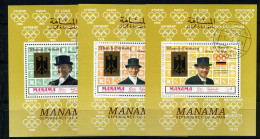 Manama - Munich-Germany - Reiner Klimke - Gest/obl/used - Estate 1972: Monaco