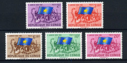 République Du Congo 415/19 - ** MNH - Nuevos
