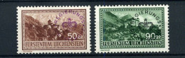 Liechtenstein - Service 11/12- * MH - Dienstmarken