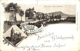 Gruss Aus Wetzlar - Neujahr - Litho - Wetzlar