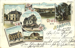 Gruss Aus Homberg Ohm - Litho - Homberg