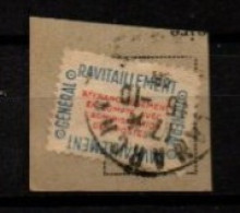 FRANCE    -   Service  -  1946 .  Y&T N° 15A Oblitéré .   Ravitaillement Général - Used