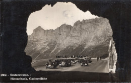 SUSTENSTRASSE -HIMMELRANK - GADMENFLÜHE - CARTOLINA FOTOGRAFICA FP SPEDITA NEL 1947 - Gadmen 