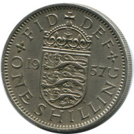 SHILLING 1957 UK GBAN BRETAÑA GREAT BRITAIN Moneda #AY980.E.A - I. 1 Shilling