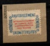 FRANCE    -   Service  -  1946 .  Y&T N° 15A Oblitéré .   Ravitaillement Général - Oblitérés