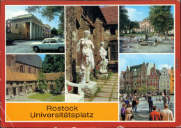 Ansichtskarte Ansichtskarte Rostock Universitätsplatz G1986 - Rostock