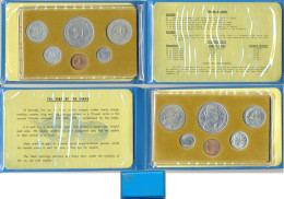 Singapore Coin Set Coins 1977 Uncirculated, The Year Of The Snaked, Board Of Commissioners Of Currency_SUP - Singapore