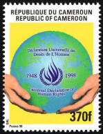 CAMEROUN Cameroon Kamerun 1998 - Human Rights 50 Ans Déclaration Droits De L'homme - Mi 1236 Sc 918 YT 896 - MNH ** - Cameroon (1960-...)