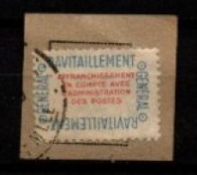 FRANCE    -   Service  -  1946 .  Y&T N° 15A Oblitéré .   Ravitaillement Général - Usados