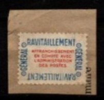 FRANCE    -   Service  -  1946 .  Y&T N° 15A Oblitéré .   Ravitaillement Général - Used